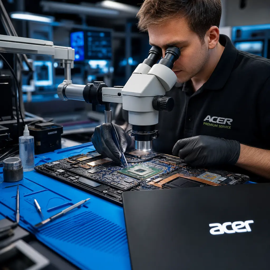 Замена видеокарты ноутбука Acer в Челябинске