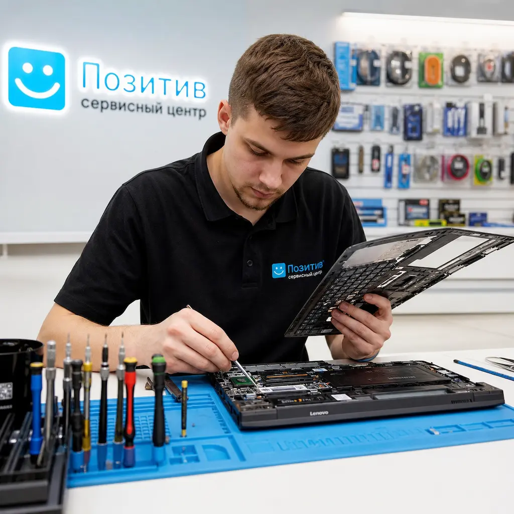 заменить клавиатуру на ноутбуке Lenovo в Челябинске