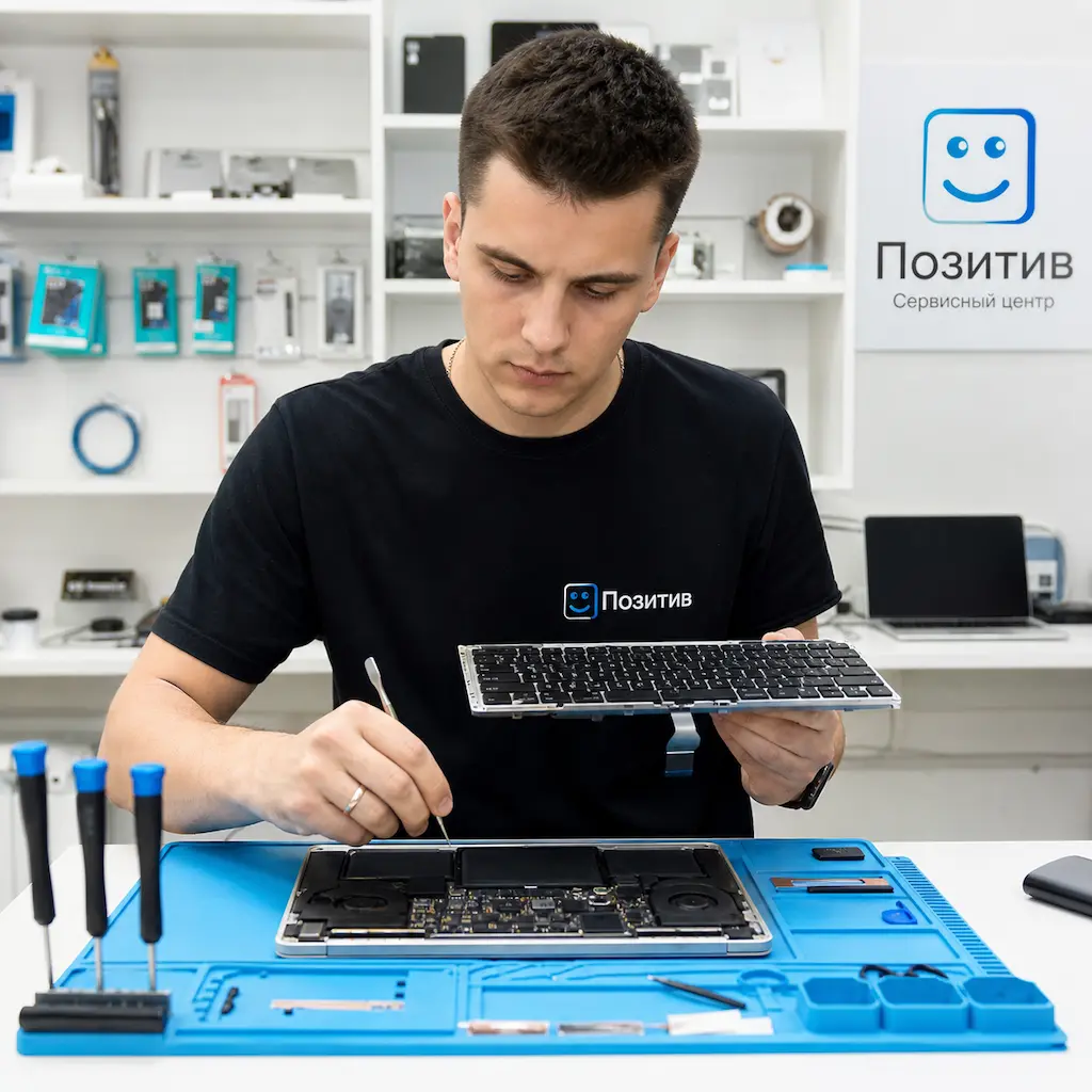 заменить клавиатуру на Apple Macbook в Челябинске