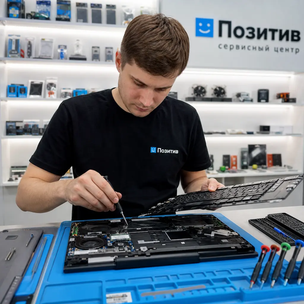 заменить клавиатуру на ноутбуке Samsung в Челябинске