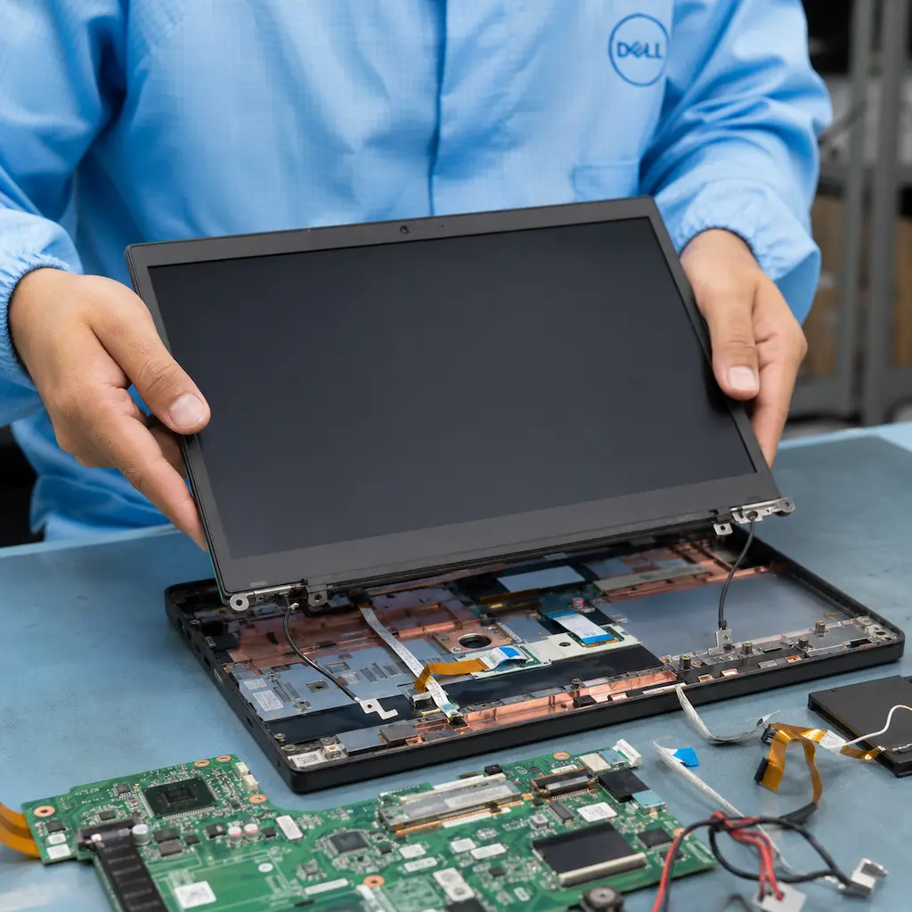заменить матрицу ноутбука Dell в Челябинске