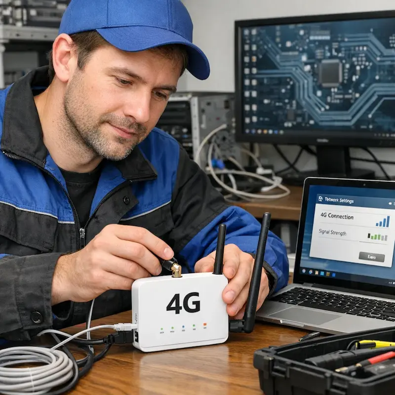 Настройка 4G модема в Челябинске