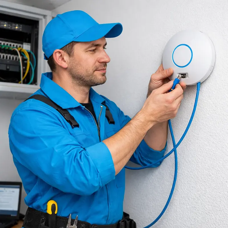 Подключение точки доступа в Челябинске