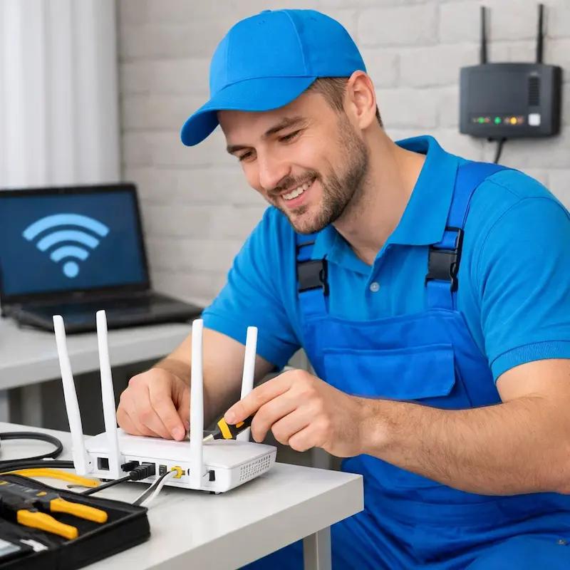 Настройка Wi - Fi в Челябинске