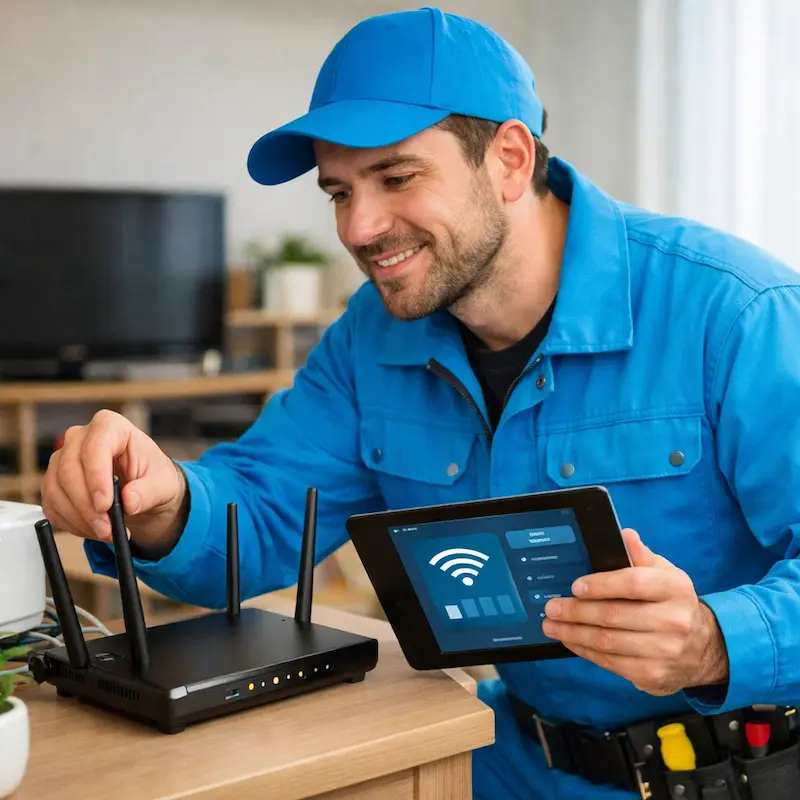 Настройка Wi-Fi для квартиры, дома и офиса в Челябинске
