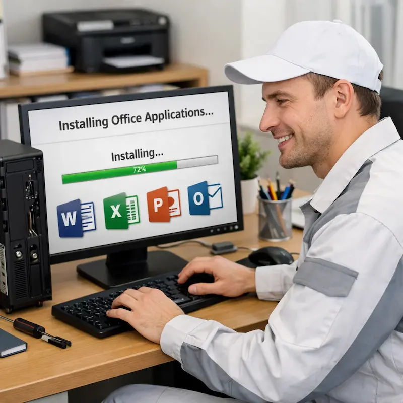 Установка и настройка программ на компьютере в Челябинске