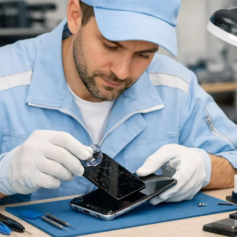 Заменить сенсорное стекло на смартфоне в Челябинске