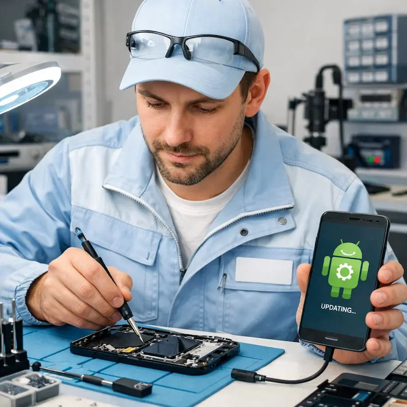 Настройка системы Android в Челябинске